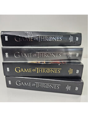 Game of Thrones DVD Box Set Lot Seasons 1-4 HBO Complete First Second Third...